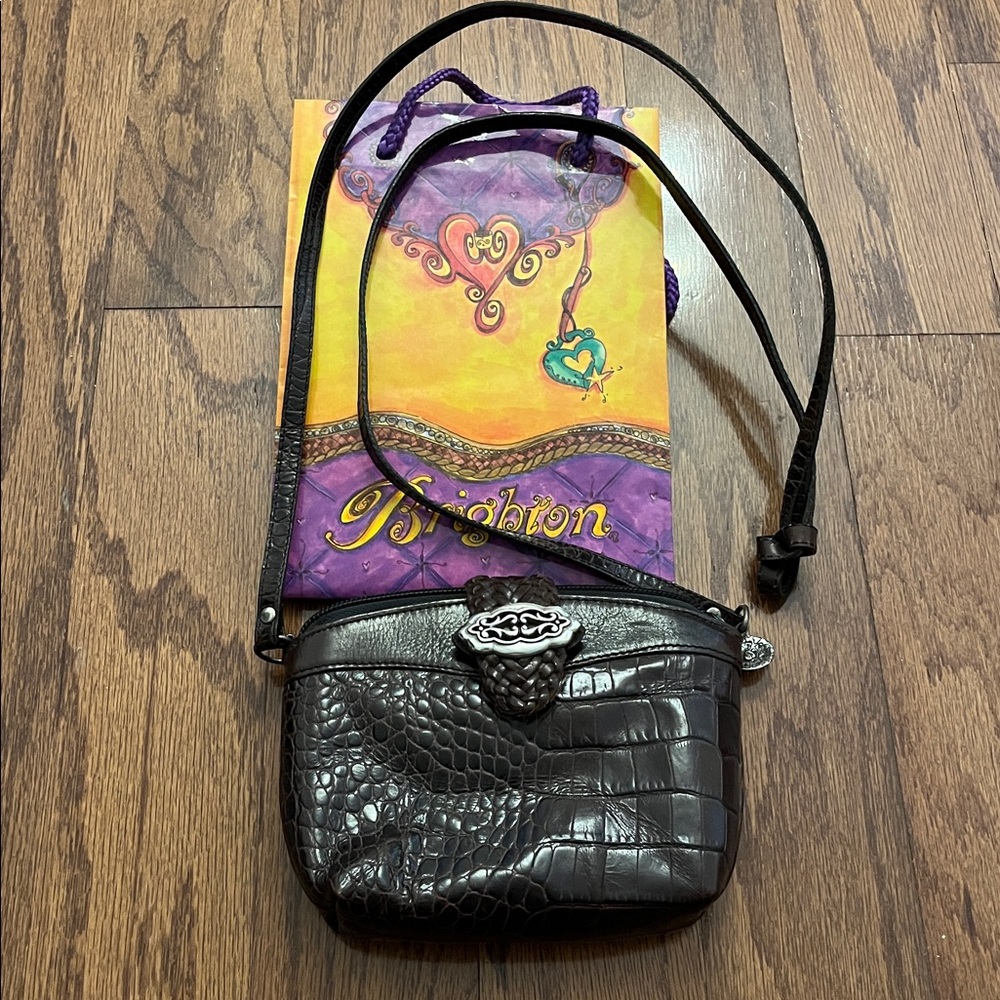 Brighton Embossed small Crossbody Bag